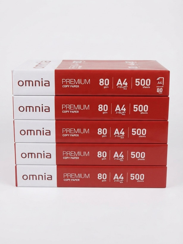 کاغذ کپی وارداتی A4 اومنیا (Omnia Premium Copy Paper)