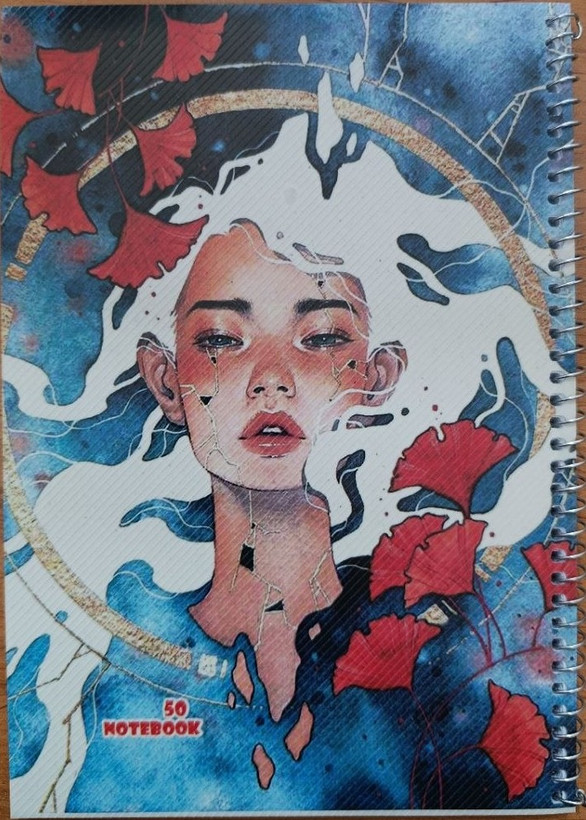 دفتر اصفهان ۵۰ سرو سیمی خطی ۷۰ گرم