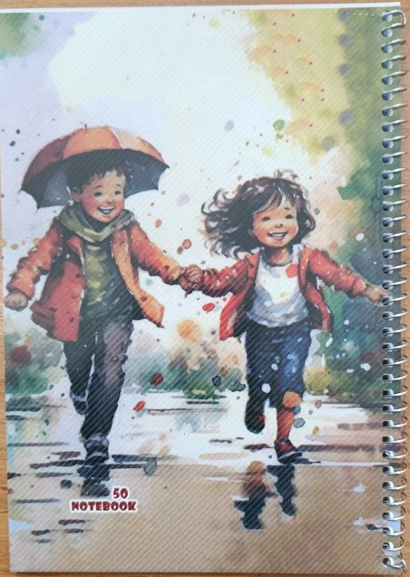 دفتر اصفهان ۵۰ سرو سیمی خطی ۷۰ گرم