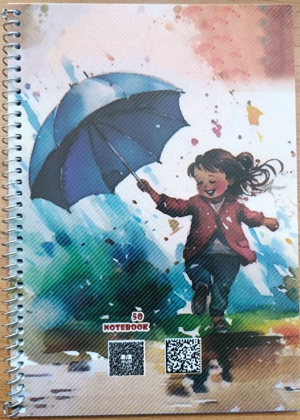 دفتر اصفهان ۵۰ سرو سیمی خطی ۷۰ گرم
