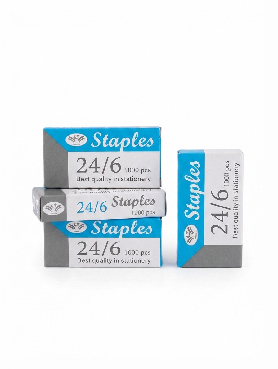 سوزن منگنه استاپلس Staples سایز 24/6
